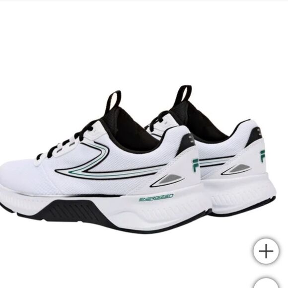 Fila Men's White and Black Athletic Sneakers - Picture 3 of 5